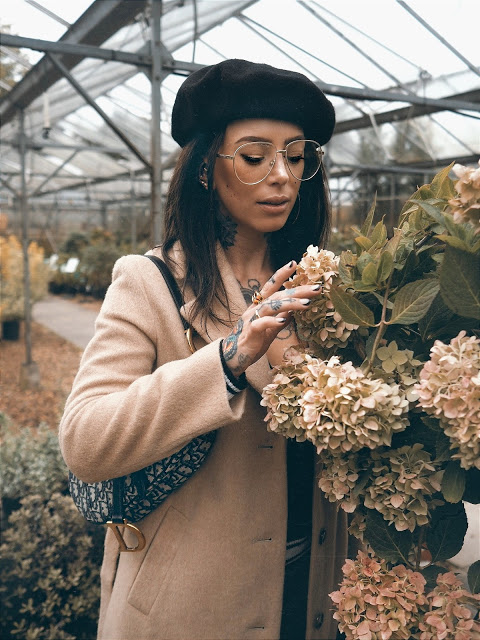 A Camel Coat & A Saddle Bag