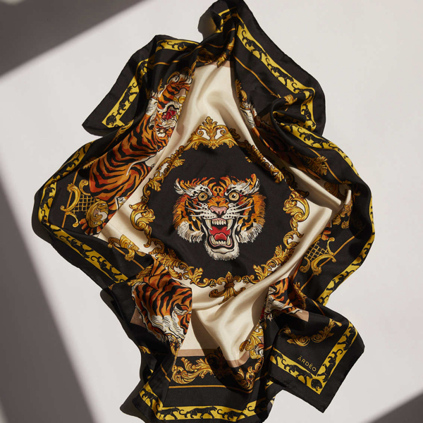 Baroque Tiger Scarf