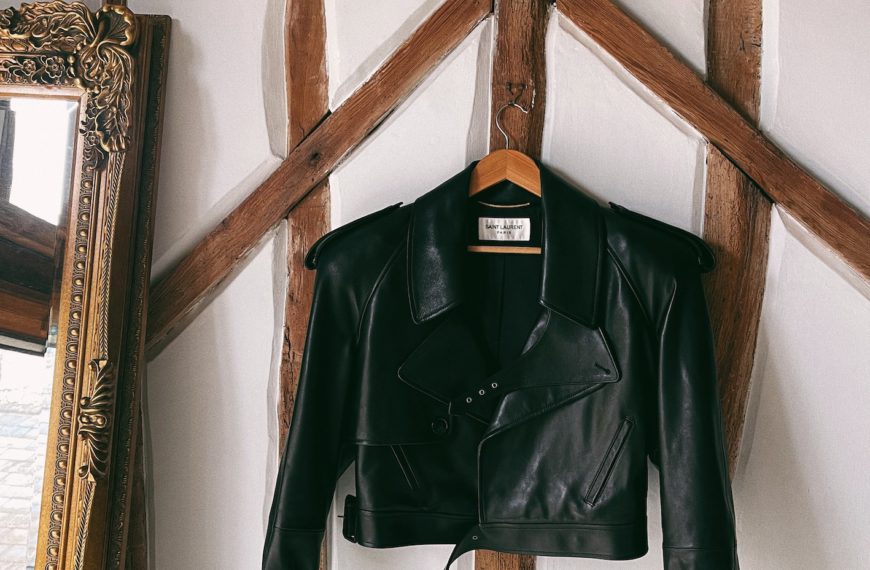 The Saint Laurent Leather Jacket